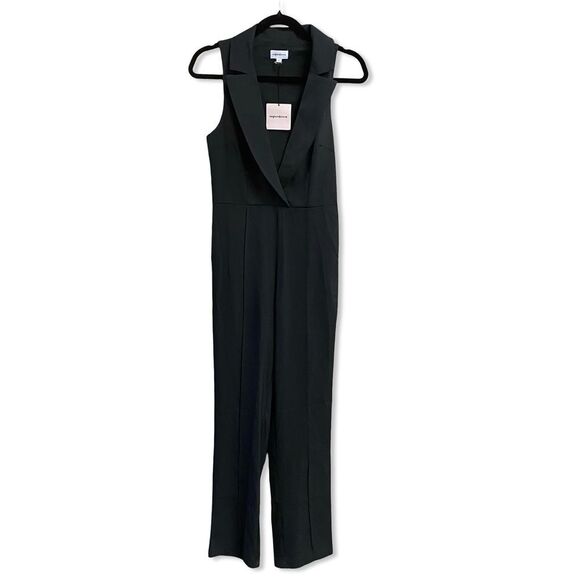 Superdown ADALIYA jumpsuit Black Sleeveless one piece Revolve S - Picture 2 of 9